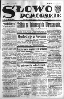 Słowo Pomorskie 1932.11.11 R.12 nr 260