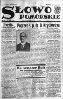 Słowo Pomorskie 1932.11.18 R.12 nr 266