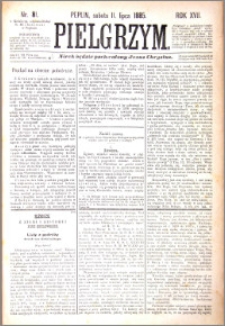 Pielgrzym, pismo religijne dla ludu 1885 nr 81