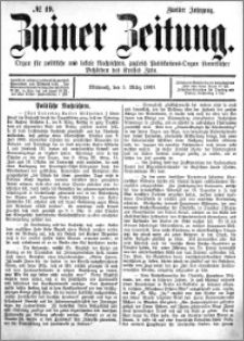 Zniner Zeitung 1889.03.05 R.2 nr 19