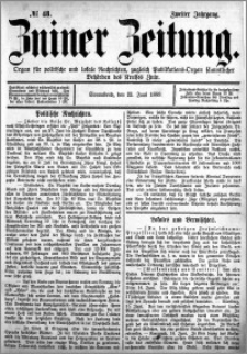 Zniner Zeitung 1889.06.22 R.2 nr 48