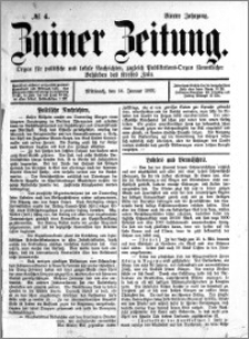 Zniner Zeitung 1891.01.14 R.4 nr 4