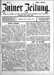 Zniner Zeitung 1891.01.17 R.4 nr 5