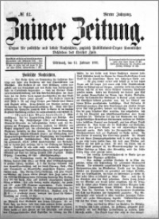 Zniner Zeitung 1891.02.11 R.4 nr 12