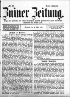 Zniner Zeitung 1891.03.04 R.4 nr 18