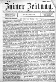 Zniner Zeitung 1892.04.06 R.5 nr 27