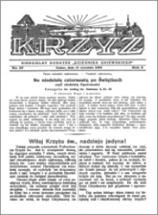 Krzyż 1930, R. 2, nr 37