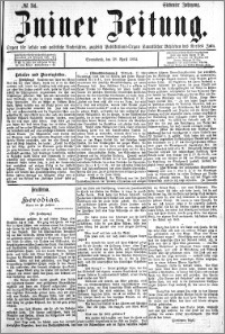 Zniner Zeitung 1894.04.28 R.7 nr 34