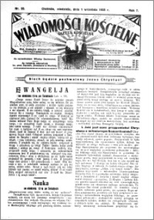 Wiadomości Kościelne : (gazeta kościelna) : dla parafij dekanatu chełmżyńskiego 1935, R. 7, nr 35