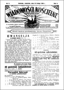 Wiadomości Kościelne : (gazeta kościelna) : dla parafij dekanatu chełmżyńskiego 1936, R. 8, nr 8