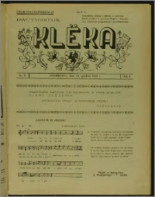 Klëka 1937, R. 1, nr 2