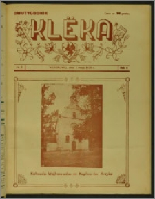 Klëka 1938, R. 2, nr 8