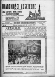 Wiadomości Kościelne : (gazeta kościelna) : dla parafij dekanatu chełmżyńskiego 1929, R. 1, nr 2