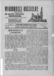 Wiadomości Kościelne : (gazeta kościelna) : dla parafij dekanatu chełmżyńskiego 1929, R. 1, nr 13