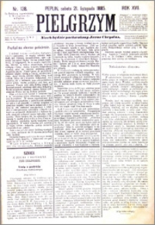 Pielgrzym, pismo religijne dla ludu 1885 nr 138