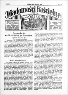 Wiadomości Kościelne : przy kościele św. Jana 1930-1931, R. 2, nr 35