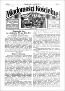 Wiadomości Kościelne : przy kościele św. Jana 1930-1931, R. 2, nr 41