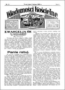 Wiadomości Kościelne : przy kościele św. Jana 1934-1935, R. 6, nr 10