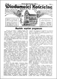 Wiadomości Kościelne : przy kościele św. Jana 1935-1936, R. 7, nr 13