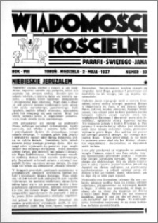 Wiadomości Kościelne : przy kościele św. Jana 1936-1937, R. 8, nr 23