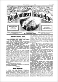 Wiadomości Kościelne : przy kościele N. Marji Panny 1929-1930, R. 1, nr 15