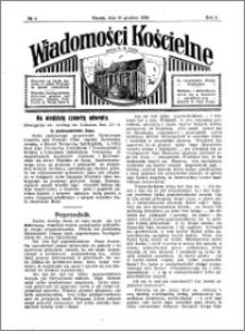 Wiadomości Kościelne : przy kościele N. Marji Panny 1930-1931, R. 2, nr 4