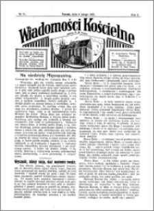 Wiadomości Kościelne : przy kościele N. Marji Panny 1930-1931, R. 2, nr 11