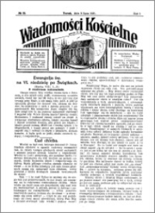 Wiadomości Kościelne : przy kościele N. Marji Panny 1930-1931, R. 2, nr 32