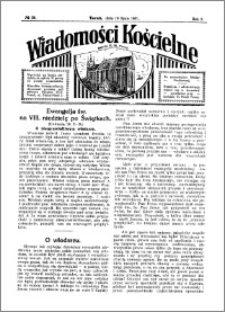 Wiadomości Kościelne : przy kościele N. Marji Panny 1930-1931, R. 2, nr 34