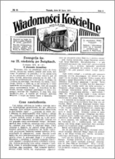 Wiadomości Kościelne : przy kościele N. Marji Panny 1930-1931, R. 2, nr 35