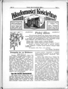 Wiadomości Kościelne : przy kościele N. Marji Panny 1932-1933, R. 4, nr 21