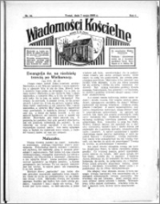 Wiadomości Kościelne Parafii N. M. Panny 1932-1933, R. 4, nr 24