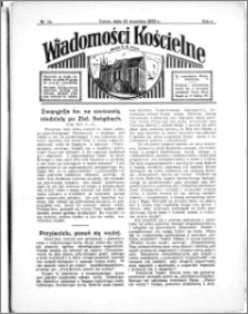 Wiadomości Kościelne : przy kościele N. Marji Panny 1932-1933, R. 4, nr 44