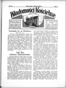 Wiadomości Kościelne : przy kościele N. Marji Panny 1933-1934, R. 5, nr 18