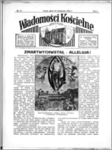 Wiadomości Kościelne : przy kościele N. Marji Panny 1934-1935, R. 6, nr 21