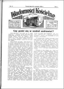 Wiadomości Kościelne : przy kościele N. Marji Panny 1934-1935, R. 6, nr 44