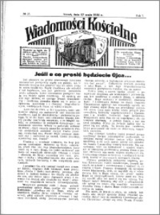 Wiadomości Kościelne : przy kościele N. Marji Panny 1935-1936, R. 7, nr 25