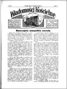 Wiadomości Kościelne : przy kościele N. Marji Panny 1935-1936, R. 7, nr 28