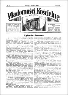 Wiadomości Kościelne : przy kościele N. Marji Panny 1936-1937, R. 8, nr 2