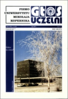 Głos Uczelni : pismo Uniwersytetu Mikołaja Kopernika R. 6=22 nr 2 (1997)