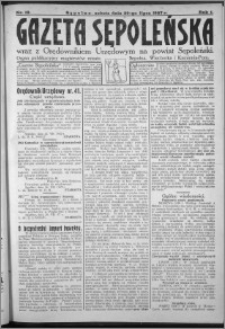 Gazeta Sępoleńska 1927, R. 1, nr 19