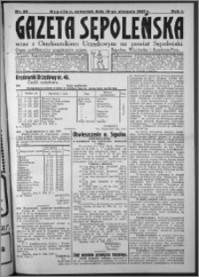 Gazeta Sępoleńska 1927, R. 1, nr 26