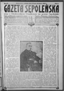 Gazeta Sępoleńska 1927, R. 1, nr 27