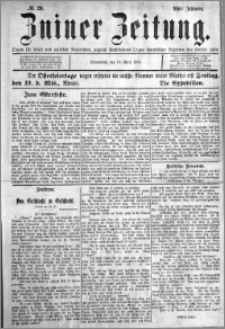 Zniner Zeitung 1895.04.13 R.8 nr 29