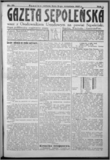 Gazeta Sępoleńska 1927, R. 1, nr 33