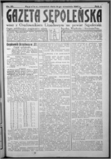 Gazeta Sępoleńska 1927, R. 1, nr 35