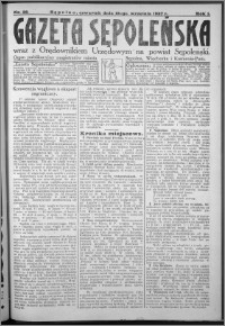 Gazeta Sępoleńska 1927, R. 1, nr 38