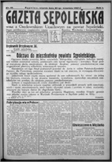 Gazeta Sępoleńska 1927, R. 1, nr 40