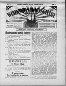 Wiadomości Kościelne : (gazeta kościelna) : dla parafij dekanatu chełmżyńskiego 1931, R. 3, nr 1