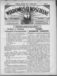 Wiadomości Kościelne : (gazeta kościelna) : dla parafij dekanatu chełmżyńskiego 1931, R. 3, nr 5